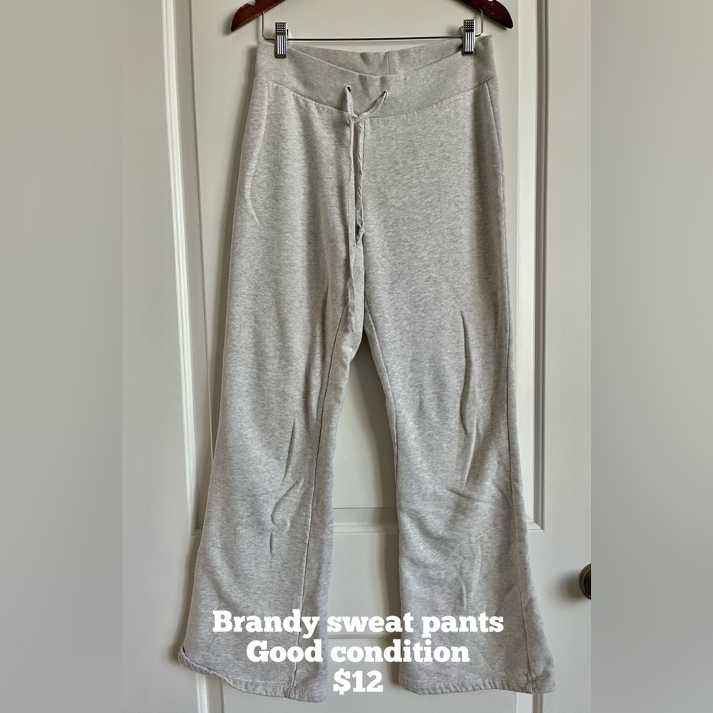 Brandy Melville Light Gray Kids Joggers